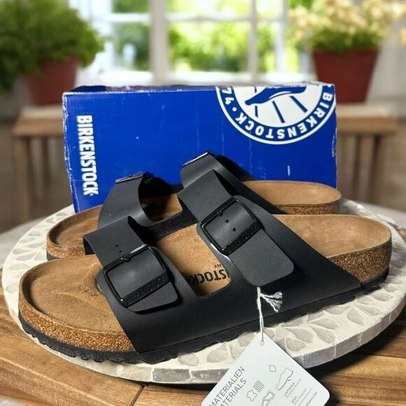 Birkenstock Arizona Regular Fit two Strap Sandal Slide Size 44 EU - Picture 2 of 12